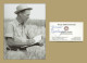 Norman Borlaug (1914-2009) - Agronomist - Signed Business Card + Photo - Nobel - Uitvinders En Wetenschappers