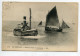 MARINE 1150 Le Tréport Bateau Remorqueur Et Bateau De Pecheurs écrite 1922 Timb  LL 216  - Sleepboten