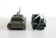 ROCO MINITANKS N257 LEOPARD 1 CHAR COMBAT + N114 LACROSSE LANCE MISSILE XM4E2 US ARMY, MODELE REDUIT MILITAIRE (1712.34) - Schaal 1:87