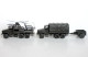 ROCO MINITANK N°115S CAMION M35 CCKW 353 + N°114 LACROSSE LANCE MISSILE + REMORQUE MUNITIONS, MODELE REDUIT (1712.35) - Echelle 1:87