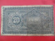 7665 - Uruguay 20 Pesos 1887 Replacement - S-164r - Uruguay