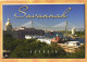 UNITED STATES, GEORGIA, SAVANNAH, PANORAMA, SHIP, TALMADGE MEMORIAL BRIDGE - Savannah