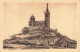 FRANCE - Marseille - Notre-Dame De La Garde - Carte Postal Ancienne - Notre-Dame De La Garde, Funicular Y Virgen