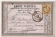 !!! CARTE PRECURSEUR CERES CACHET DE HAUBOURDIN (NORD) 1875 - EN L'ETAT - Cartes Précurseurs