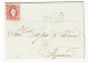 Portugal, 1869, # 30, Para Figueira - Storia Postale