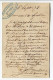 !!! CARTE PRECURSEUR CERES CACHET DE NEUILLY EN THELLE (OISE) 1873 - Cartes Précurseurs