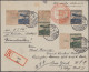 Deutsches Reich - 3. Reich: 1933/1944, Saubere Partie Von 13 Luftpostbriefen Inc - Briefe U. Dokumente