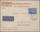 Delcampe - Deutsches Reich - 3. Reich: 1933/1944, Saubere Partie Von 13 Luftpostbriefen Inc - Cartas & Documentos