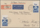 Delcampe - Deutsches Reich - 3. Reich: 1933/1944, Saubere Partie Von 13 Luftpostbriefen Inc - Lettres & Documents