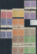 Delcampe - Bizone: 1945/1946, AM-Post Amerikanischer Druck, Postfrische Spezialpartie Mit C - Autres & Non Classés
