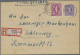 Delcampe - Bizone: 1945/1946, AM-Post, Sammlungspartie Von 34 Belegen, Dabei MiF Mit Lokala - Other & Unclassified