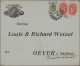 Delcampe - Nachlässe: 1898/1960 Ca., Nachlass Geschäftspost (Wetzel, Chemnitz) Mit über 430 - Lots & Kiloware (mixtures) - Min. 1000 Stamps