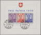 Nachlässe: 1850/1999, SCHWEIZ/LIECHTENSTEIN, Posten Mit 8 Teilsammlungen Schweiz - Alla Rinfusa (min 1000 Francobolli)