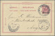 Delcampe - Deutsche Post In Der Türkei - Ganzsachen: 1896/1912, Saubere Partie Von 17 Gebra - Deutsche Post In Der Türkei