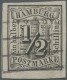 Delcampe - Hamburg - Marken Und Briefe: 1859/1866, 19 Herausragende Einzelstücke In Erstkla - Hambourg