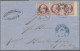 Hannover - Marken Und Briefe: 1850/1864 (ca.), Grundstocksammlung Mit Zahlreiche - Hanover