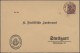 Delcampe - Württemberg - Ganzsachen: 1893/1919, Sammlung Von 46 Dienstganzsachen (davon 32 - Sonstige & Ohne Zuordnung