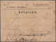 Württemberg - Besonderheiten: 1872/1925, Posten Von Ca. 20 Telegrammen Teils Noc - Other & Unclassified