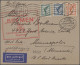 Deutsches Reich: 1929/1941, Destination USA, Sammlung Von 34 Briefen Und Karten, - Collections