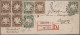 Deutsches Reich: 1860/1944 (ca.), Umfangreicher Posten Von Ca. 480 Briefen Und K - Collections