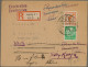 Delcampe - Deutsches Reich: 1933/1938, Destination WESTAFRIKA, Sammlungspartie Von Elf Brie - Collections