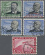 Deutsches Reich - 3. Reich: 1934 Flugpostmarken: Reichhaltiger Posten Von Gebrau - Usati