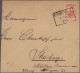 Delcampe - Deutsches Reich - Privatpost (Stadtpost): 1886/1898, STRASSBURG/Privat-Brief-Ver - Private & Local Mails