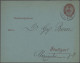 Delcampe - Deutsches Reich - Privatpost (Stadtpost): 1886/1898, STUTTGART, Saubere Umfangre - Correos Privados & Locales
