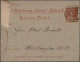 Delcampe - Deutsches Reich - Privatpost (Stadtpost): 1891/1900, HALLE, Lot Mit 28 Privatpos - Private & Lokale Post