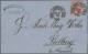 Deutsches Reich - Hufeisenstempel: 1869/1877, Lot Von Vier Belegen Mit Zweimal " - Franking Machines (EMA)