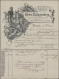 Delcampe - Deutsches Reich - Besonderheiten: 1870/1900 (ca.), Bestand Von Ca. 700 Briefböge - Andere & Zonder Classificatie