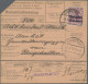 Delcampe - Deutsche Besetzung I. WK: Landespost In Belgien: 1918, Partie Von Frankierten 15 - Occupation 1914-18