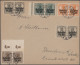 Delcampe - Deutsche Besetzung I. WK: Postgebiet Ober. Ost: 1916/1918, Ungebrauchte Und Gest - Occupazione 1914 – 18