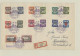 Delcampe - Danzig: 1939/1940, 6 Erinnerungsblätter Und 1 Brief, Dabei 3x Schaltersatz 18 We - Altri & Non Classificati