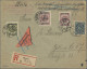 Memel: 1920/1923 (ca.), Interessanter Posten Von 53 Belegen Mit Wert-+Einschreib - Memel (Klaipeda) 1923