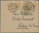 Memel: 1922/1924 Zehn Briefe Und Postkarten Von Memel Mit Feinen Einzel-, Mehrfa - Memelland 1923