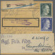Feldpost 2. Weltkrieg: 1941/1943, Bestand Von Ca. 75 Paketkarten Mit Vielen Vers - Autres