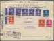 Delcampe - Zensurpost: 1939/1947, Assortment Of Apprx. 55 Censored Covers/cards, Mainly Inc - Autres & Non Classés