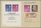 Delcampe - DDR: 1949/1958, Partie Von Acht Besseren Belegen, Dabei Debria-Block, Chinesen A - Colecciones