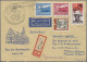 Delcampe - DDR: 1949/1958, Partie Von Acht Besseren Belegen, Dabei Debria-Block, Chinesen A - Collections