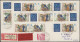DDR - Zusammendrucke: 1959/1990, Außergewöhnliche Sammlung Von Ca. 518 Briefen M - Se-Tenant