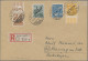 Berlin: 1948/1949, Oktober/November: Zwei Philatelistische Ortseinschreibekarten - Cartas & Documentos