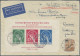 Delcampe - Berlin: 1948/1957 (ca.), Gehaltvolle Kollektion Von Rund 170 Belegen In 2 Safe-B - Briefe U. Dokumente