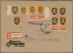 Französische Zone: 1945/1949, Partie Von Ca. 235 Briefen Und Karten, Dabei Viel - Other & Unclassified