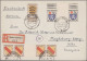 Delcampe - Französische Zone - Baden: 1945/1947, Saubere Sammlung Von 85 Briefen Und Karten - Andere & Zonder Classificatie
