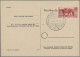 Saarland (1947/56): 1947/1958, Nette Partie Von 31 Briefen Und Karten, Dabei Att - Covers & Documents