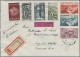 Delcampe - Saarland (1947/56): 1947/1958, Nette Partie Von 31 Briefen Und Karten, Dabei Att - Lettres & Documents