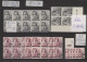 Saarland (1947/56): 1947/1959, Konglomerat Im Steckbuch, Auf Steckkarten, In Tüt - Used Stamps