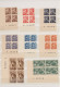 Saarland (1947/56): 1947/1959, Konglomerat Im Steckbuch, Auf Steckkarten, In Tüt - Used Stamps