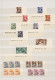 Delcampe - Saarland (1947/56): 1947/1959, Konglomerat Im Steckbuch, Auf Steckkarten, In Tüt - Used Stamps